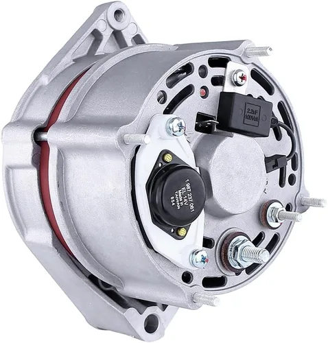 Vista 5 de RAREELECTRICAL Nuevo alternador compatible con retroexcavadora John Deere 610C 710B 710C 710D 0-120-484-011