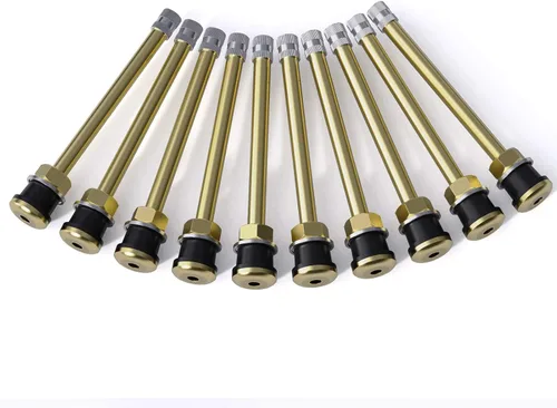 Vista 7 de CKAuto TR500 Vástagos de Válvula de Neumático, Vástagos de Válvula de Metal de 2.01'', Vástago de Válvula de Neumático de Latón de Inserción