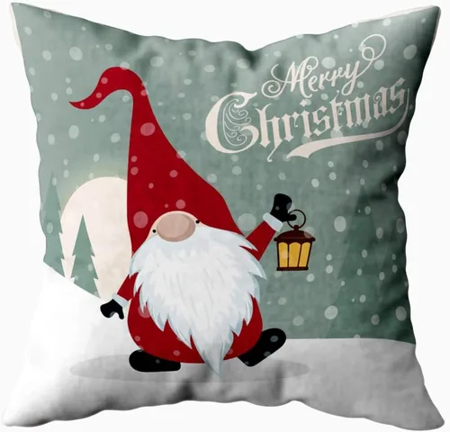 Vista 9 de Fundas de almohada de 16.0 x 16.0 pulgadas, diseño de copos de nieve, con cremallera, 4 fundas de almohada para casa