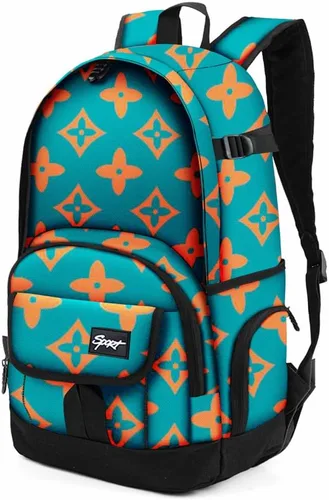 Vista 65 de Mochila escolar estilo Rickyh, mochila de viaje para hombres y mujeres, mochila ligera con compartimento para portátil, Tamaño único