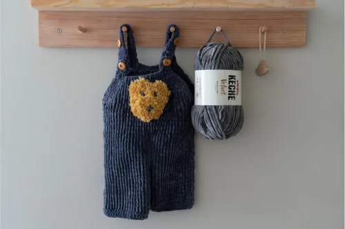 Vista 6 de Keche Hilo para ganchillo, hilo de terciopelo, chenilla suave, manta de bebé voluminosa amigurumi Yarn 3.53 oz (132 yardas) - Arona
