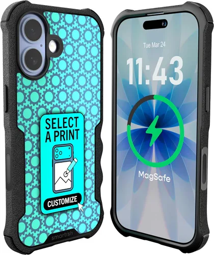 Vista 92 de Smartish Funda para iPhone 12 Pro Max Armor - Gripzilla [resistente + protectora] Funda de agarre delgada y resistente - Black Tie Affair