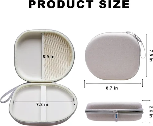 Vista 3 de Funda para auriculares compatible con JBL Tune 510BT 520BT 720BT 770NC 670NC, Live 680NC 460NC 670NC 770NC, auriculares Sony WH-CH720N WH-CH520