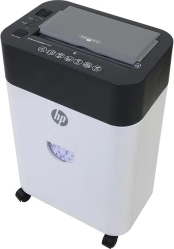 Vista 12 de HP - Trituradora de papel micro cortada, manual de 14 hojas, alimentación