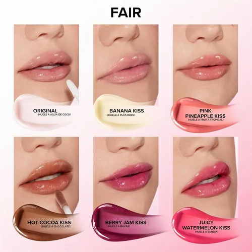 Vista 3 de Too Faced Pillow Balm Ultra-Hydrating Lip Treatment Liquid Lip Balm that Replenishes Lips with Hyaluronic Acid 01 Original (acabado semibrillante)