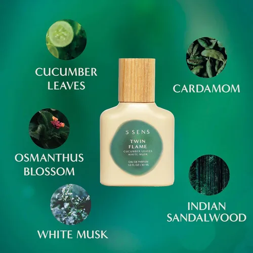 Vista 8 de 5 SENS Discovery Kit - Eau de Parfum Travel Spray Set: In Too Deep, Catch Feelings, Life of the Party, Twin Flame & Burn For You - Fragancia fina