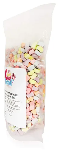 Vista 2 de Sarah's Candy Factory Brocas de malvavisco deshidratadas surtidas (bolsa de 8 onzas)
