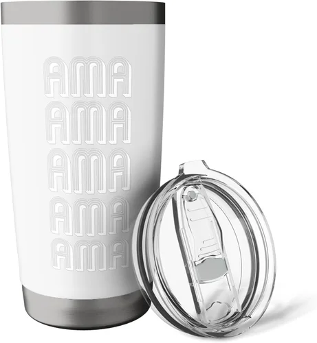 Vista 5 de AMA Amarillo Airport Travel - Vaso aislado de acero inoxidable