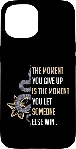 Vista 6 de Funda para iPhone 16 Mamba Motivacional Mentalidad Don't Give Up