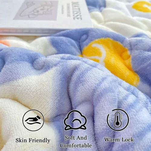 Vista 5 de Juego de sábanas bajeras extra largas tamaño King de 3 piezas con 2 fundas de almohada, forro polar de leche, suave para arrugas y antidecoloración