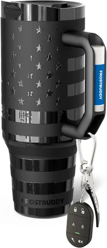 Vista 72 de Frost Buddy Thicc Buddy - Vaso aislado de 16 onzas (amor americano)