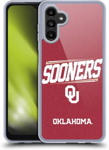 Vista 8 de Head Case Designs Officially Licensed University of Oklahoma OU Banner Soft Gel Case Compatible with Samsung Galaxy A13 5G (2021)