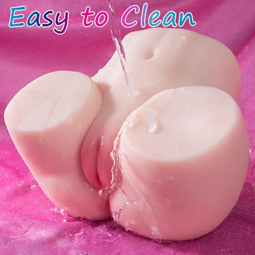Vista 5 de Muñeca sexual realista para hombres, masturbador masculino virgen con vagina apretada y anal, juguete sexual masculino Stroker Petite Bubble Butt