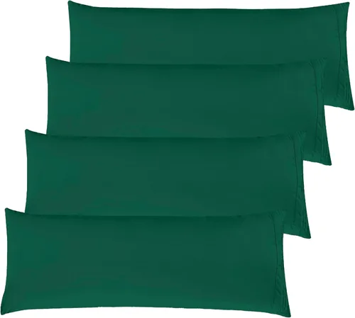 Vista 14 de Elegant Comfort Fundas de almohada sólidas de microfibra de alta calidad hotelera, tejido suave, resistente a las arrugas y a las manchas, fácil