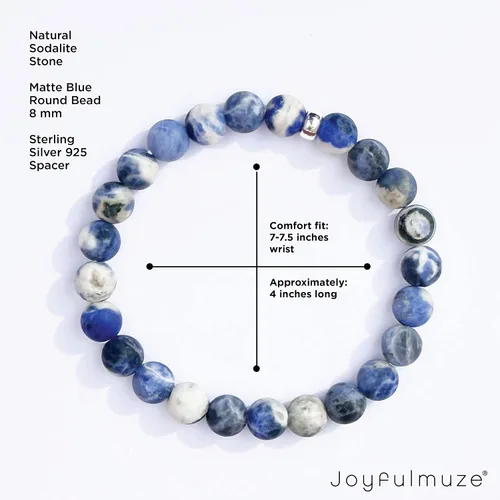 Vista 104 de Premium Handmade Crystal Healing, Gemstone Beaded Gift For Men Women