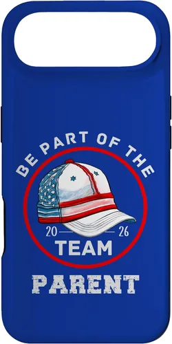 Vista 27 de Be Part of The Team Baseball Design Parent Version 2026 Case for iPhone 17