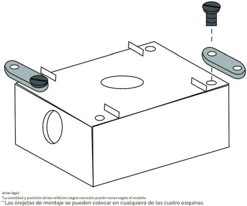 Vista 7 de SIGMA ENGINEERED SOLUTIONS 14250WH Caja de Salida Eléctrica de Metal, Resistente a la Intemperie, Protector de Enchufe y Receptáculo de Montaje