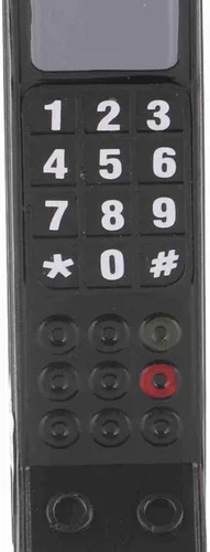 Vista 8 de Estink Metal Retro Brick Phone Model Prop para película y decoración del hogar Iron 80s Vintage teléfono celular réplica, equipo de estudio