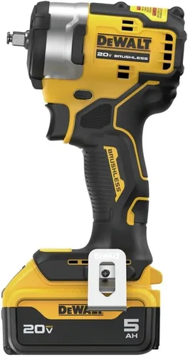 Vista 5 de DEWALT DCF913P2R 20V MAX sin escobillas - Llave de impacto inalámbrica de iones de litio de 3/8 pulgadas con kit de yunque de anillo de retención