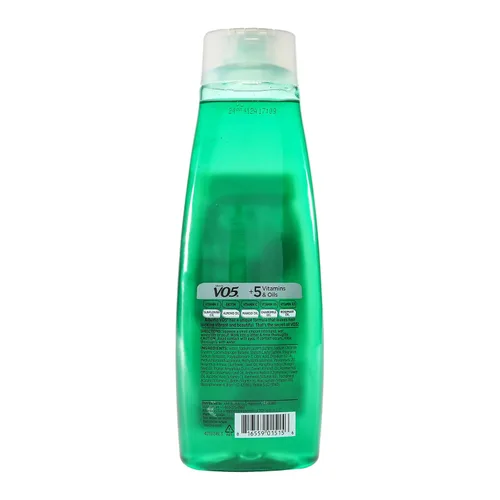 Vista 4 de Alberto VO5 Hombres 3 en 1 Fresh Energy - Champú acondicionador y gel de baño 3 en 1 - con 5 aceites y 5 vitaminas - Aroma fresco y duradero - 15