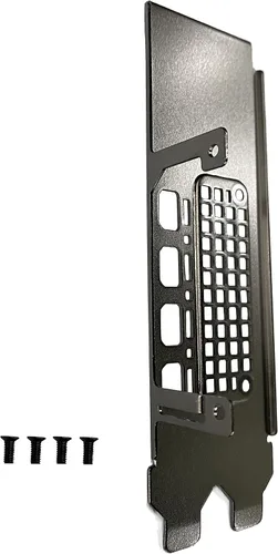 Vista 4 de BestParts Nuevo reemplazo de soporte largo de altura completa para gráficos de video Nvidia Quadro RTX A2000 con tornillos