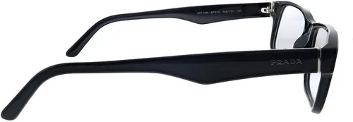 Vista 3 de Prada Heritage PR 16MV 1AB1O1 - Lentes rectangulares de plástico negro brillante 2244in