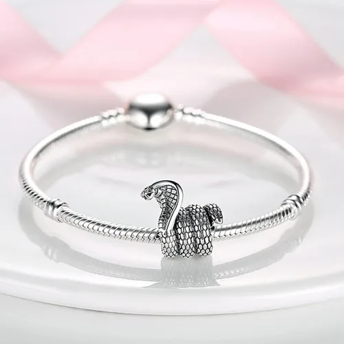 Vista 2 de MULA Dijes de plata de ley 925 para pulseras y collares, lindos gatos, perros, elefantes, animales familiares, colgantes colgantes, regalos