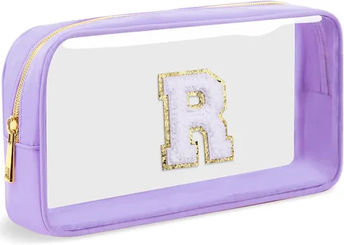 Vista 55 de Bolsa de Maquillaje Transparente Pequeña Bolsa de Cosméticos Bolsa de Viaje de Artículos de Aseo Bolsa Transparente con Cremallera Bolso Organizador