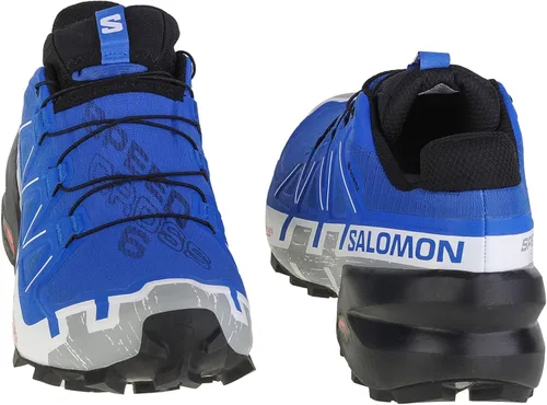 Vista 5 de Salomon Speedcross 6 GTX para hombre (azul náuticonegroblanco, sistema de tallas de calzado, adulto, hombre, numérico, mediano, numérico_8_Point_5)