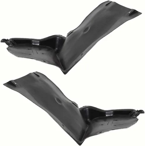 Vista 9 de Para Mercedes-Benz C320 Splash Guard/Fender Liner 2001 02 03 04 05 Delantero, lado del conductor, sección inferior delantera, sedán/vagón