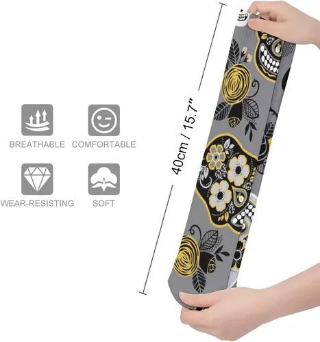 Vista 2 de Comfortable And Breathable Socks Sport Socks Dress Decor Socks