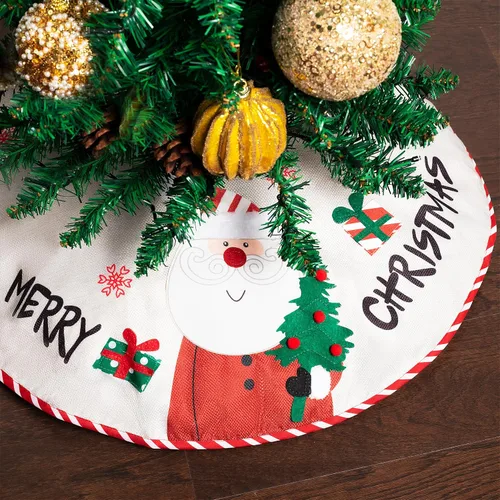 Vista 20 de Mr. Pen Falda de árbol de Navidad, 36 pulgadas, falda de árbol de Navidad