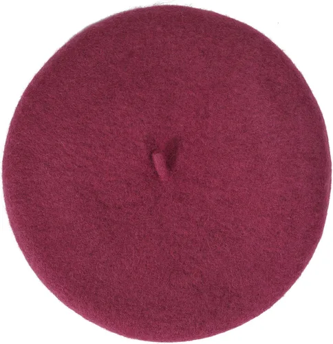 Vista 46 de ZLYC - Boina francesa de lana unicolor para mujeres y niñas