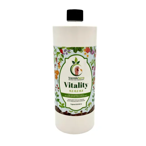 Vista 11 de VermisTerra Vitality - Alimento para plantas de interior y plantas de interior, fertilizante equilibrado de la madre tierra, orgánico, esquejes