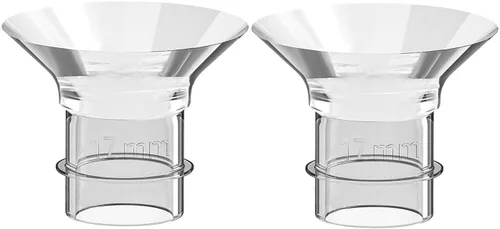 Vista 8 de 2 piezas de inserción de brida de 0.827 in, compatible con S9/S12/S9Pro/S12Pro piezas de extractor de leche portátil, reemplazo, escudo