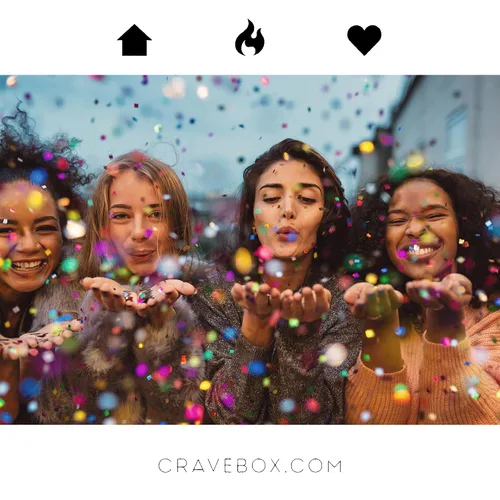 Vista 4 de CRAVEBOX Caja de aperitivos (60 unidades) para el día del padre, cesta de regalo para adultos, niños, chicos, niñas, mujeres, hombres, cumpleaños