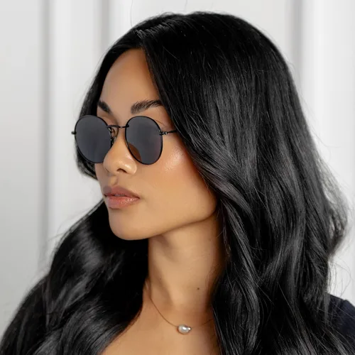 Vista 24 de Wearme Pro, modernos lentes de sol con lente redondo reflectante