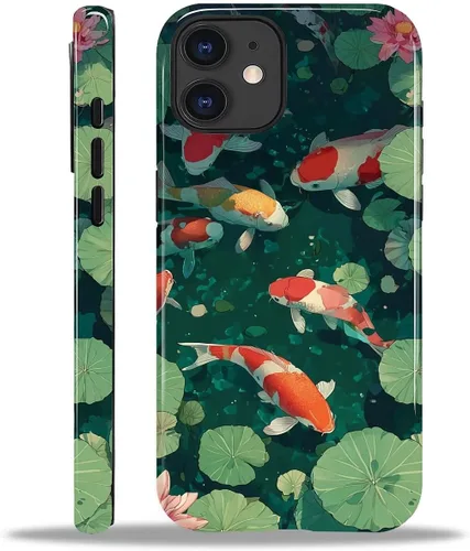 Vista 39 de Funda para iPhone 11 Funda, Diseño de Plantas de Nave Espacial Alienígena - Protección Dual Híbrida Silicona + PC Duro Resistente a Golpes Cubierta