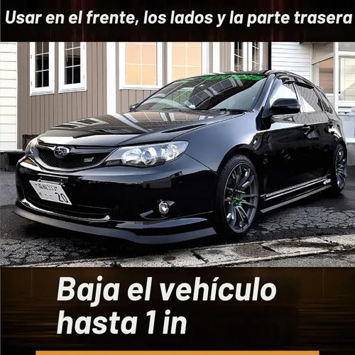 Vista 3 de EZ Side Skirts Kit Universal de Efectos Aerodinámicos de Suelo y Protector para Rocker Panel
