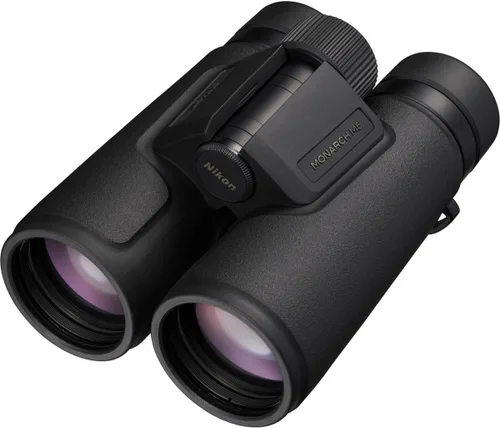 Vista 4 de Nikon Monarch M5 8x42 Binocular Binocular impermeable, a prueba de niebla, blindado de goma con vidrio ED, alivio de ojos largo Modelo