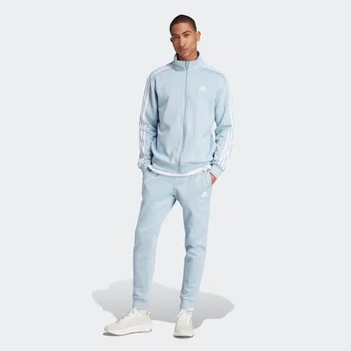 Vista 2 de adidas Mens Sportswear Basic 3-stripes Fleece Track Suit