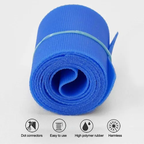 Vista 6 de Torniquete desechable Cardinal Health, 1 x 18 pulgadas, sin látex, azul, paquete de 10