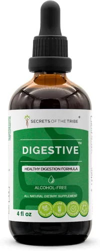 Vista 7 de Secrets of the Tribe - Fórmula digestiva y saludable para la digestión, mezcla de suplementos herbarios, extracto líquido sin alcohol (2 fl oz)