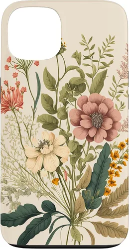 Vista 7 de Funda para iPhone 11 con diseño floral botánico vintage