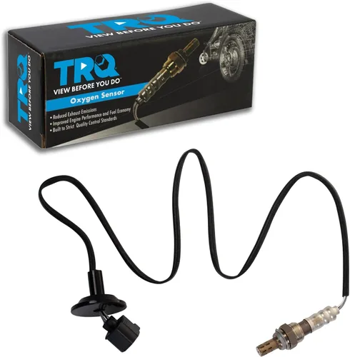 Vista 309 de TRQ Sensor de Oxígeno O2 de 4 Hilos de Banda Estrecha Compatible con VW Atlas 2.0L 2018-21, VW GTI 2.0L 2016-18, Audi A3 Quattro 2.0L 2015-18, VW