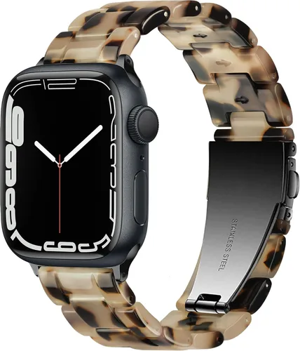 Vista 14 de Compatible con Apple Watch Band de 1.614 in, 1.575 in, 1.496 in o 1.929 in, 1.772 in, 1.732 in, 1.654 in, correa de repuesto de resina ligera