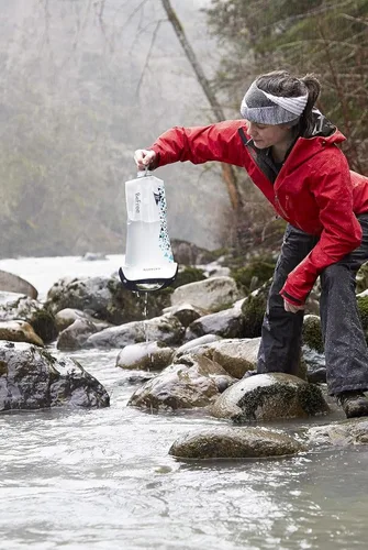 Vista 8 de Katadyn BeFree - Filtro de agua por gravedad de 3 litros para campamento, mochilero y senderismo, filtro de fibra hueca de 0.1 micrones que elimina