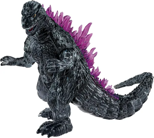 Vista 2 de Bepuzzled, Godzilla Ultra Deluxe - Rompecabezas de cristal 3D, para amantes de Godzilla, coleccionistas y rompecabezas a partir de 12 años