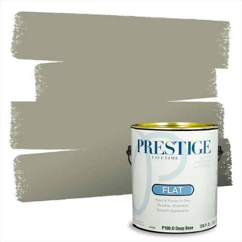 Vista 210 de Prestige Paints - 2 en 1, pintura base y pintura de exterior, E100-N-735BM