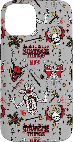 Vista 4 de Stranger Things Demogorgon Hellfire Club - Funda con patrón para iPhone 17